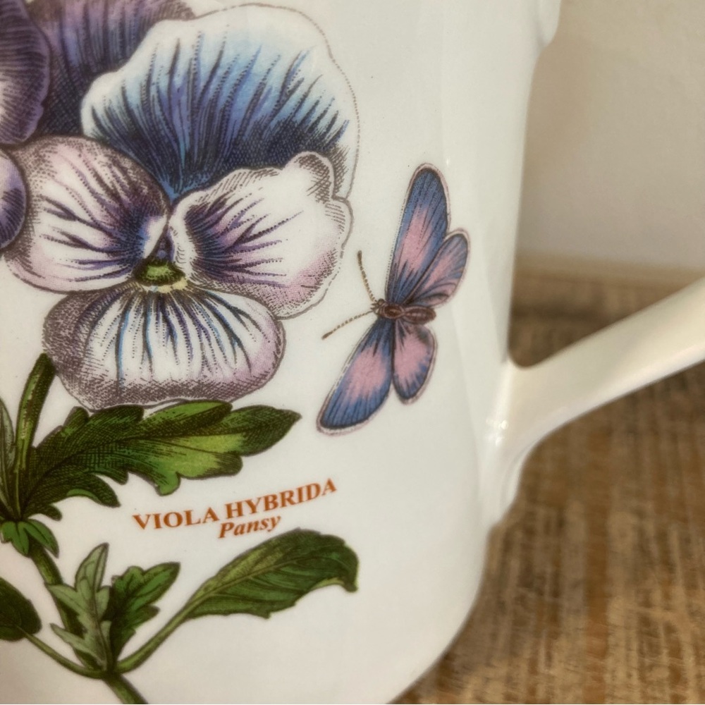 Portmeirion Ceramic Floral The Botanic Garden Pitcher Vase Made in Britain Jug - Picture 13 of 16